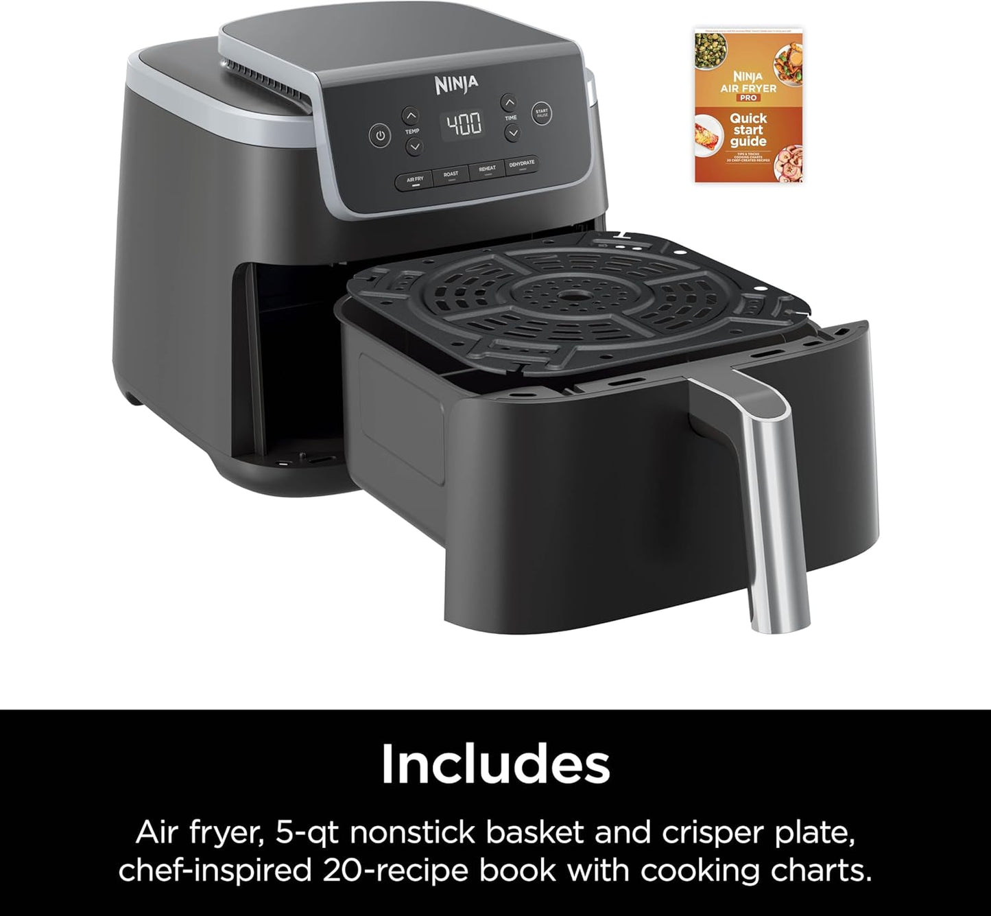 Ninja Air Fryer Pro 4-in-1 - Compact, Versatile, and Effortless Cooking